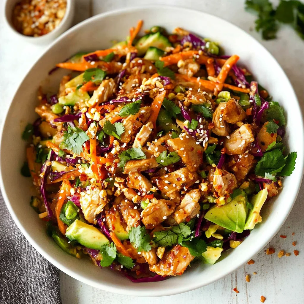 Asian Chicken Crunch Salad