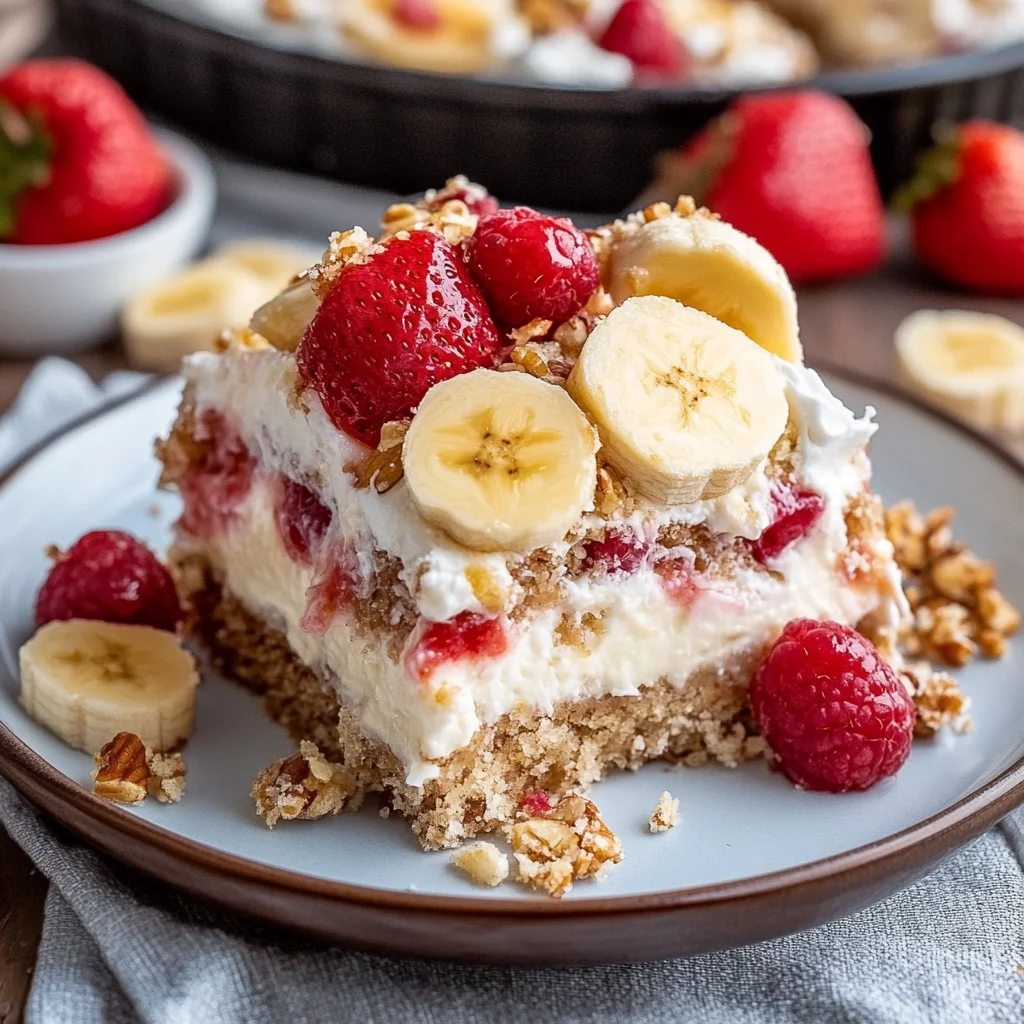 Banana Split Dump Cake Recipe
