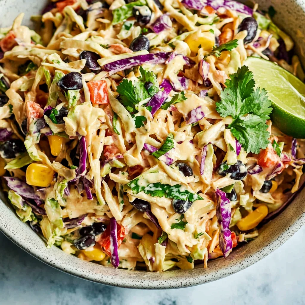 Easy Mexican Coleslaw Recipe