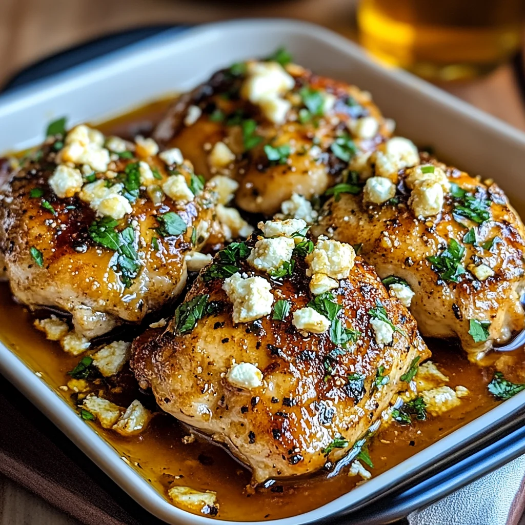 Hot Honey Feta Chicken