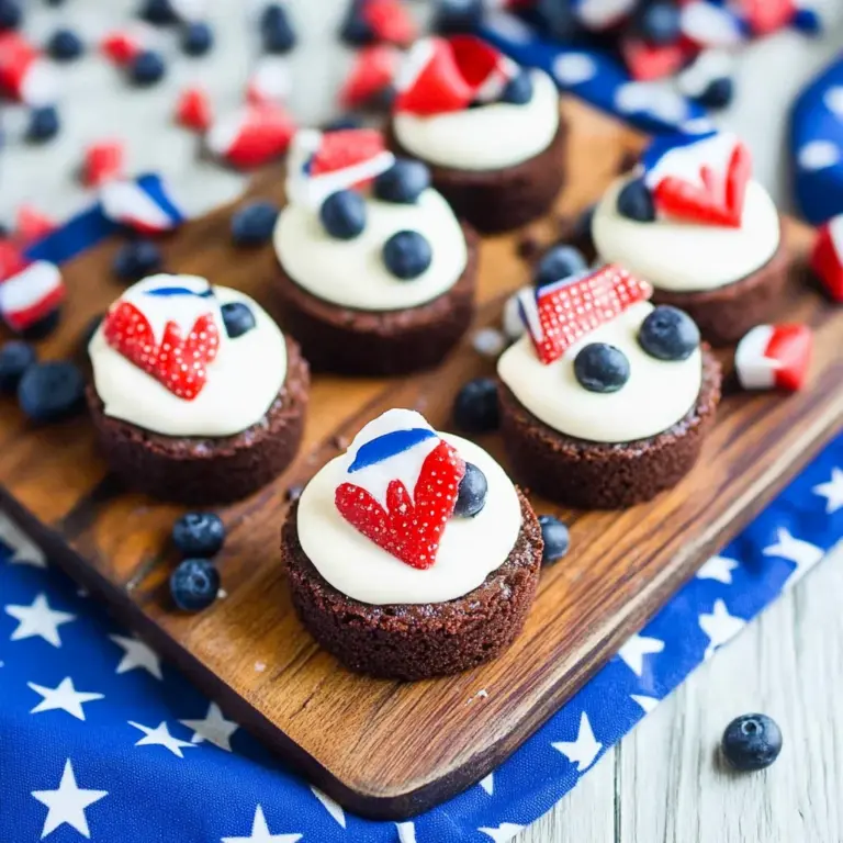 4th of July Brownies