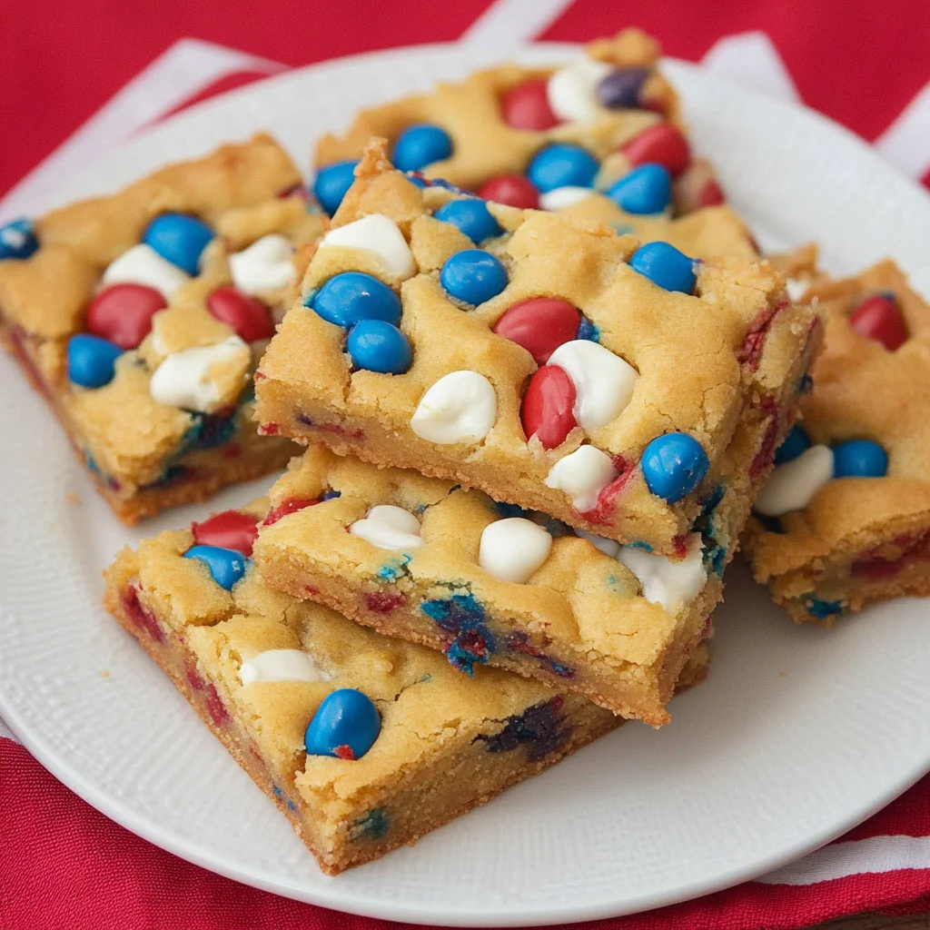 4th of July Cookie Bars