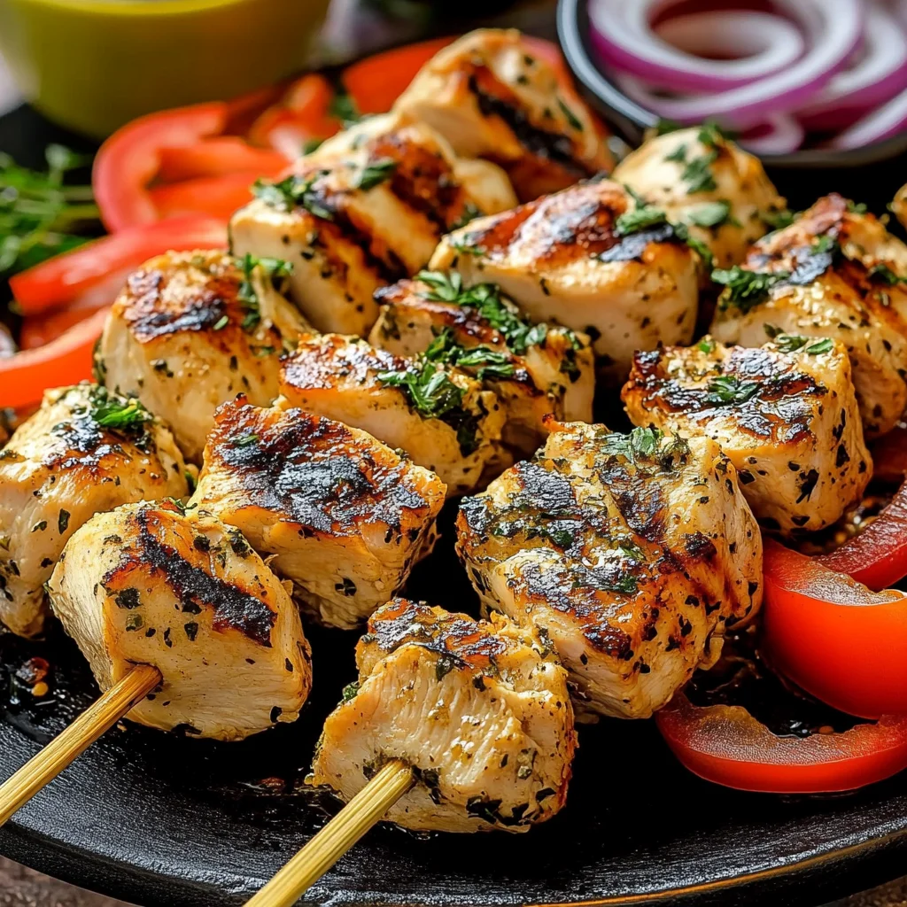 Authentic Greek Chicken Souvlaki Recipe