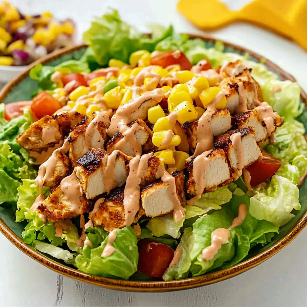 BBQ Chicken Salad