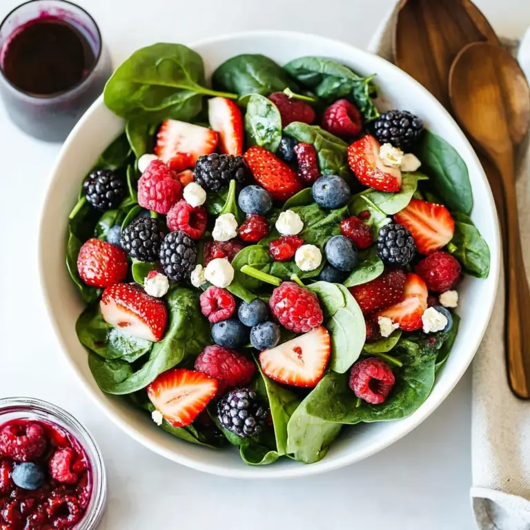 Berry Spinach Salad