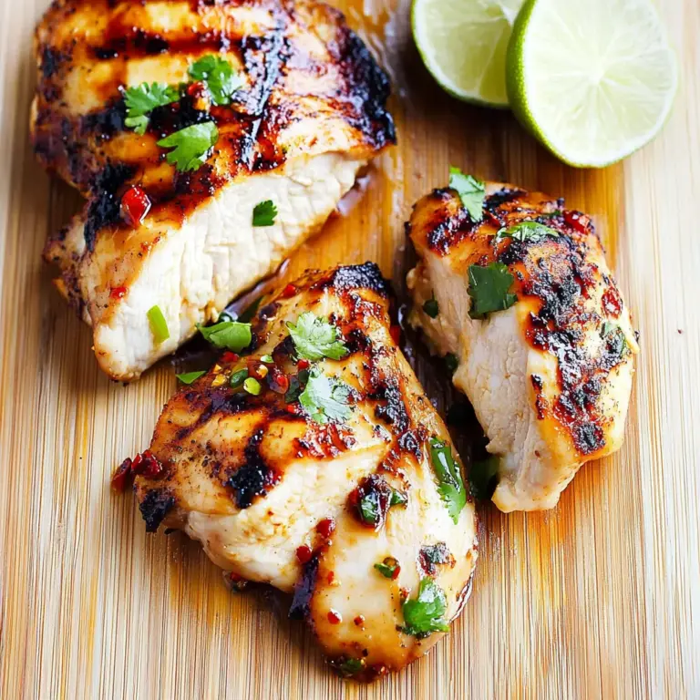 Chili Lime Grilled Chicken