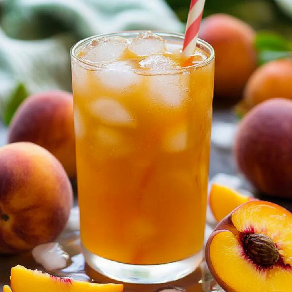 Easy Peach Tea Recipe!