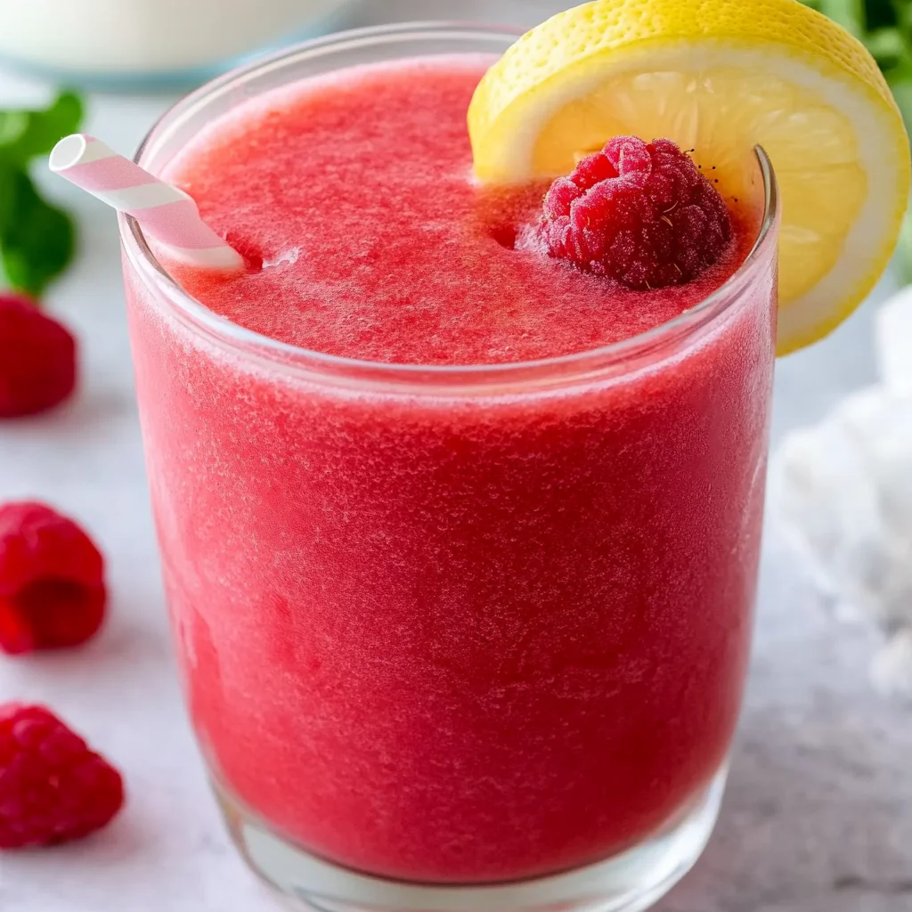 Frozen Raspberry Lemonade