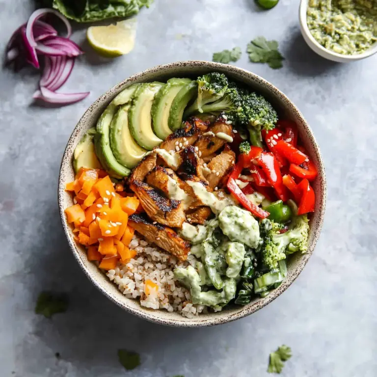 Ginger Chicken Power Bowls
