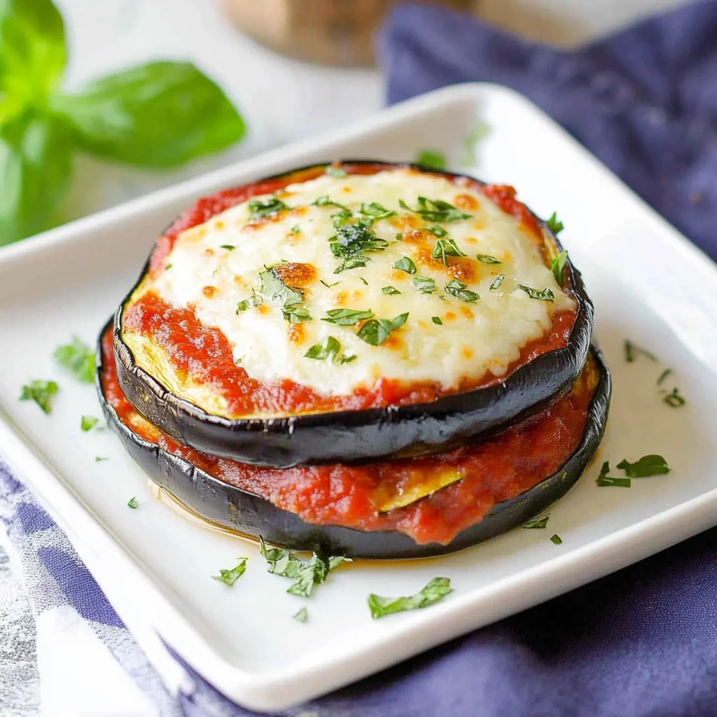 Grilled Zucchini & Eggplant Parmesan Recipe {Vegetarian}