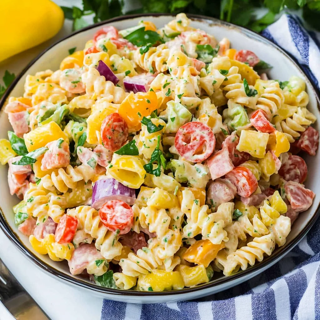 Italian Sub Pasta Salad