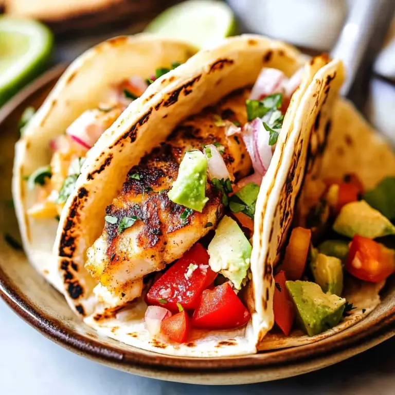 Mahi Mahi Fish Taco Recipe