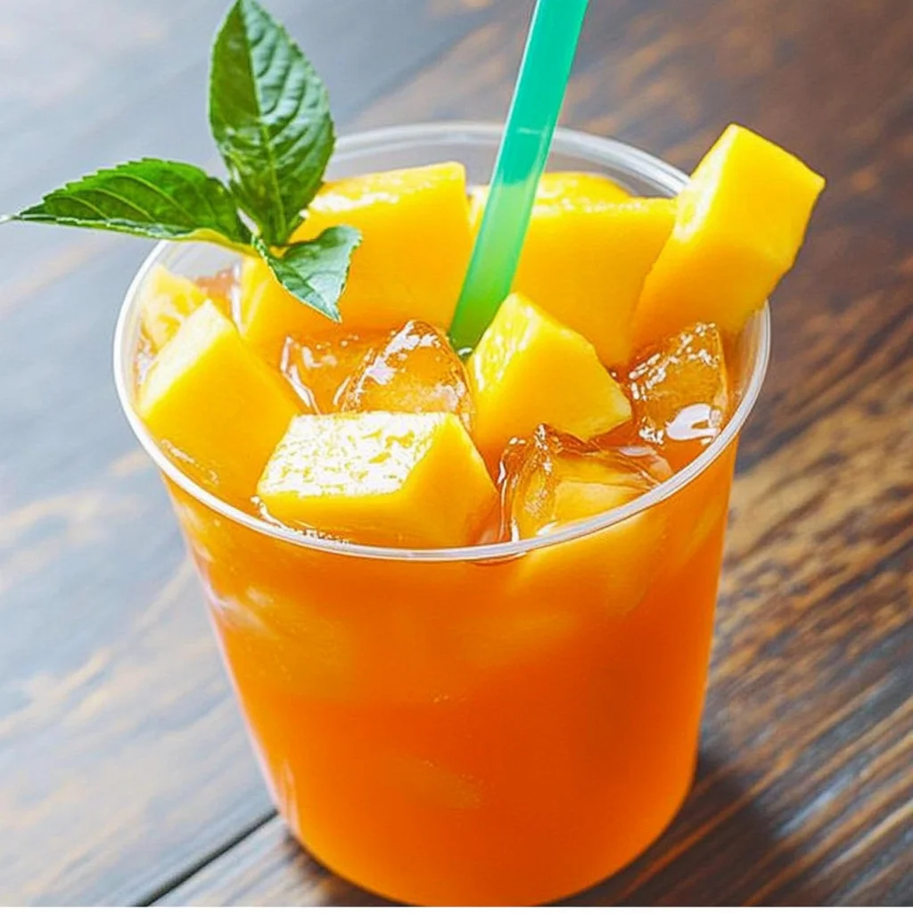 Mango Iced Tea