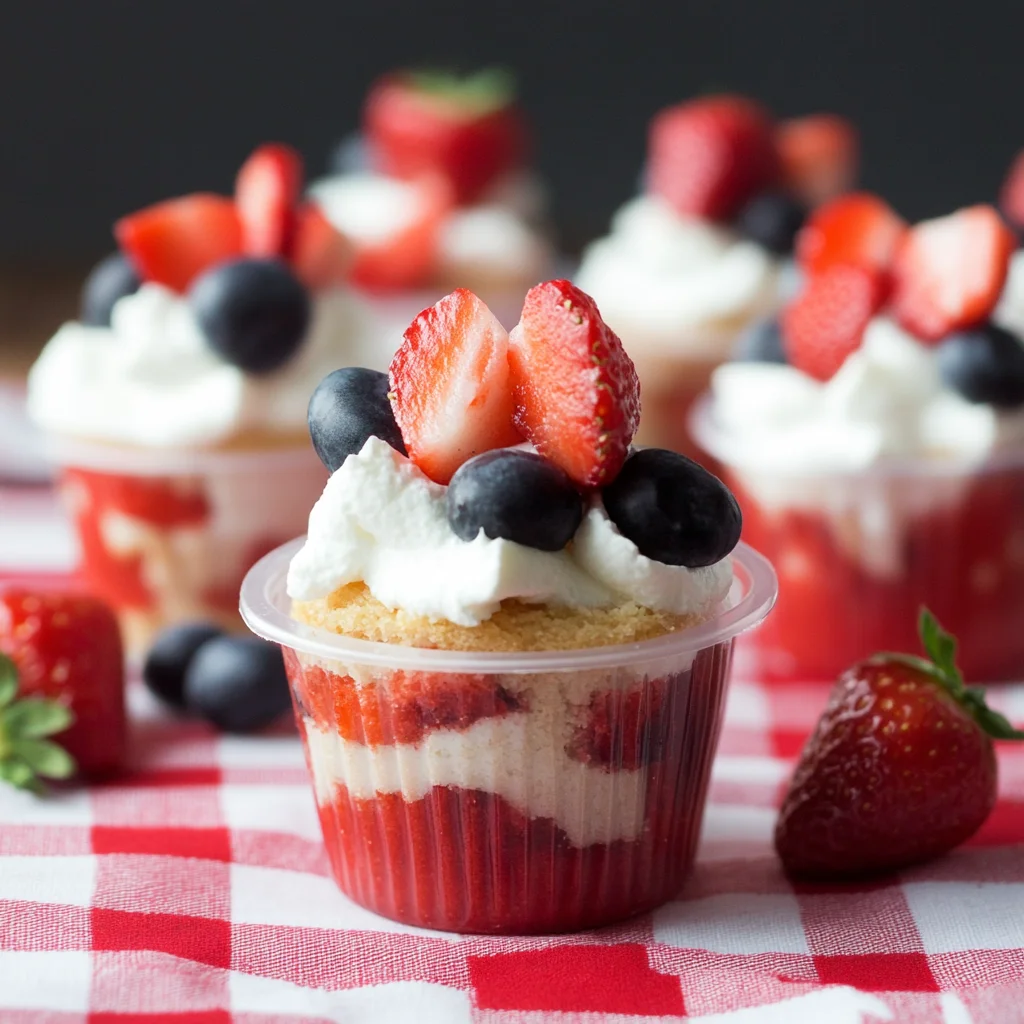 Mini Shortcake Cups