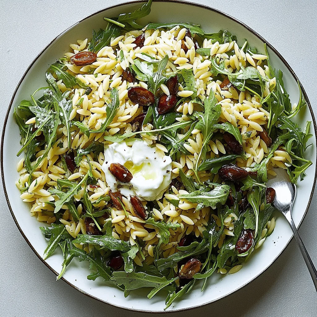 Orzo Arugula Salad Recipe