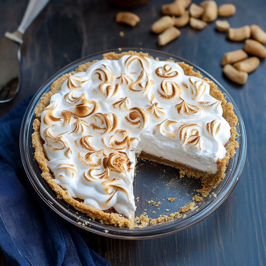 Peanut Butter S'mores Pie