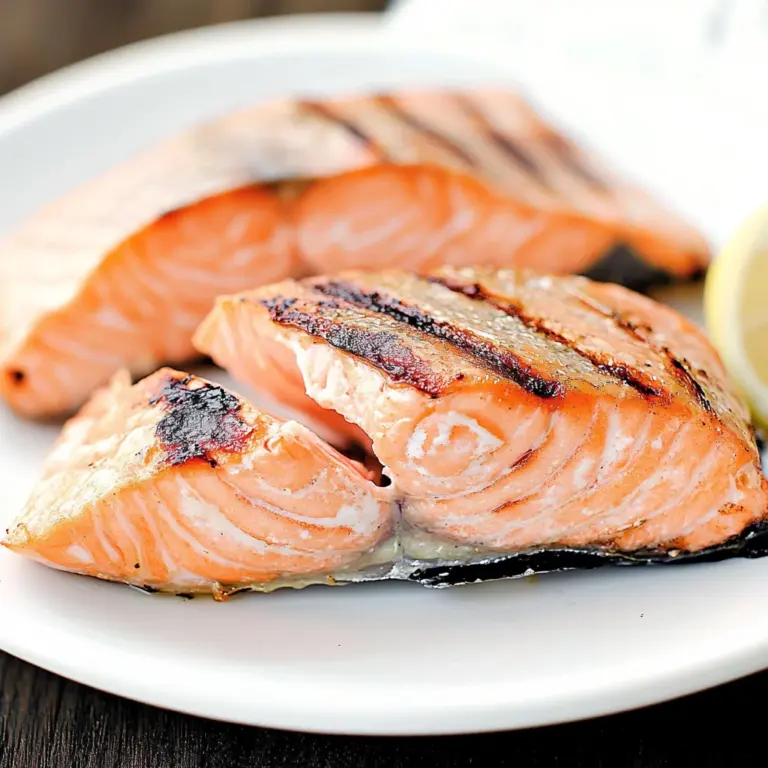 Perfect Grilled Salmon