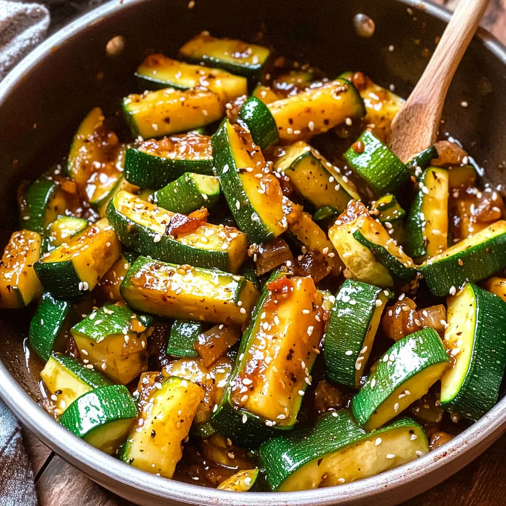 Zucchini Stir Fry