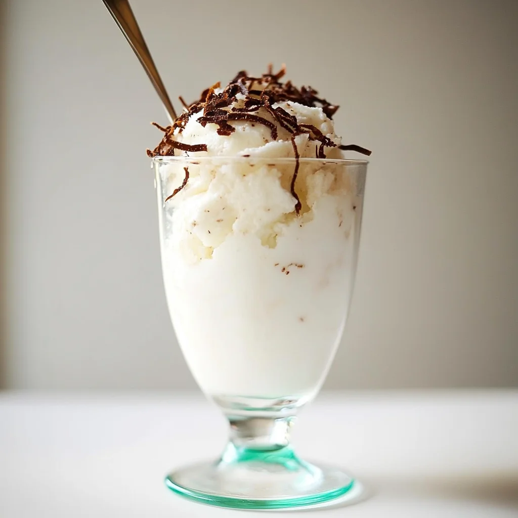 Coconut Granita