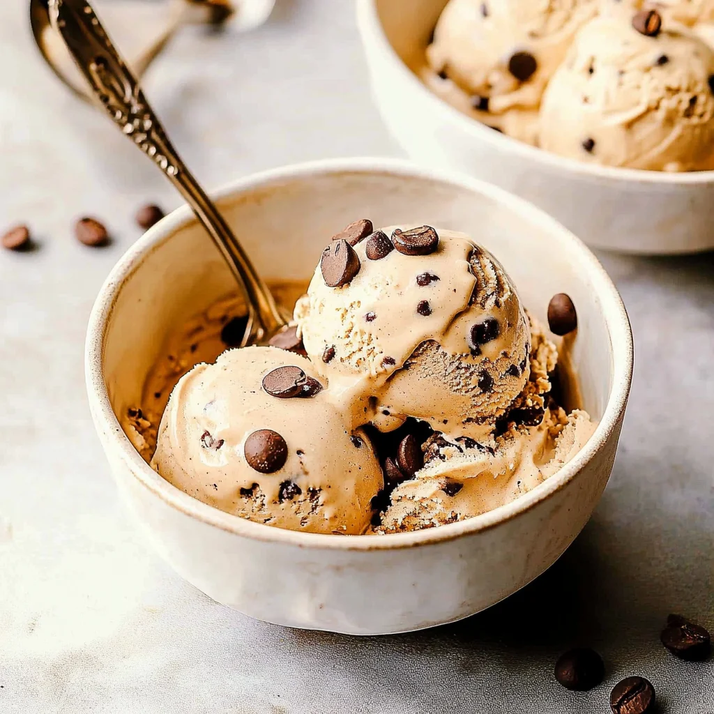 Espresso Chocolate Chip Ice Cream