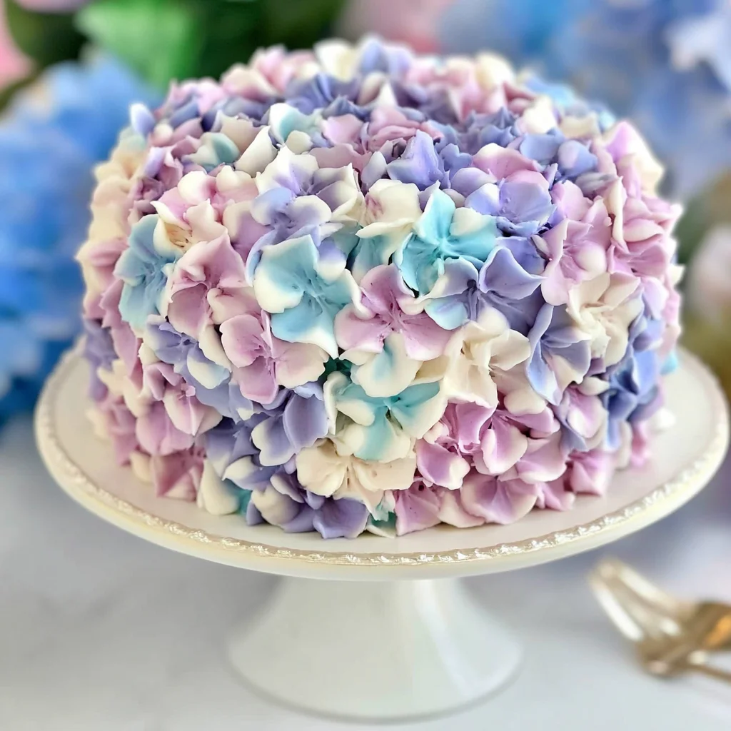 Hydrangea Cakes