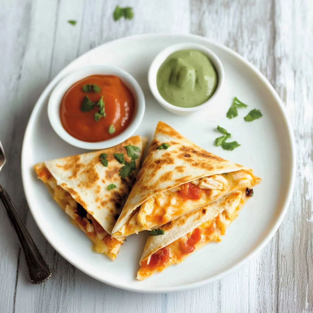 Keto Chicken Quesadilla