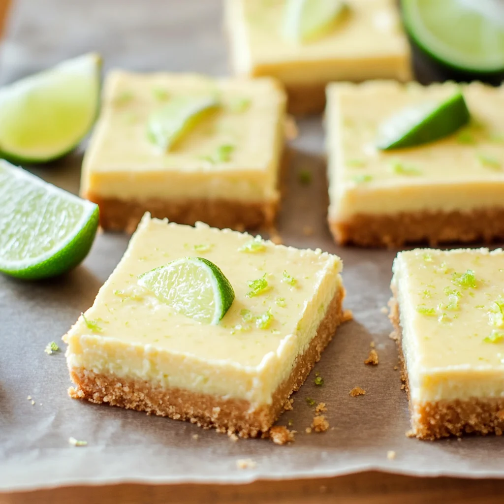 Key Lime Pie Bars