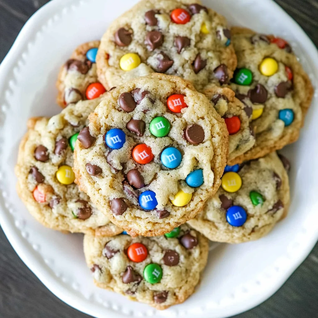 OMG! Soft-Batch Mini M&M & Chocolate Chip Cookies