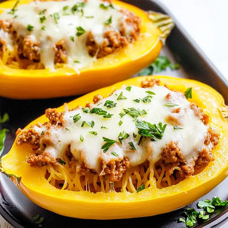 Stuffed Spaghetti Squash